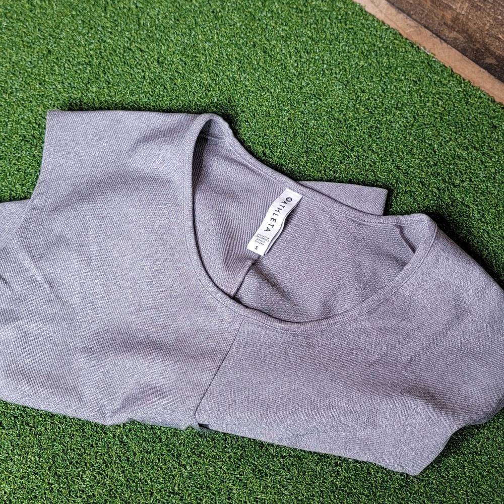 Athleta Bayview Powervita‎ Tank Top Gray- Size Small